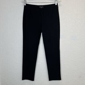 Eileen Fisher Pull On Black Dress Pants Size XS, classic, ankle length, preppy